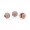 Pandora Charm-Cosmic Stars Clip-RosePink-Clear CZ