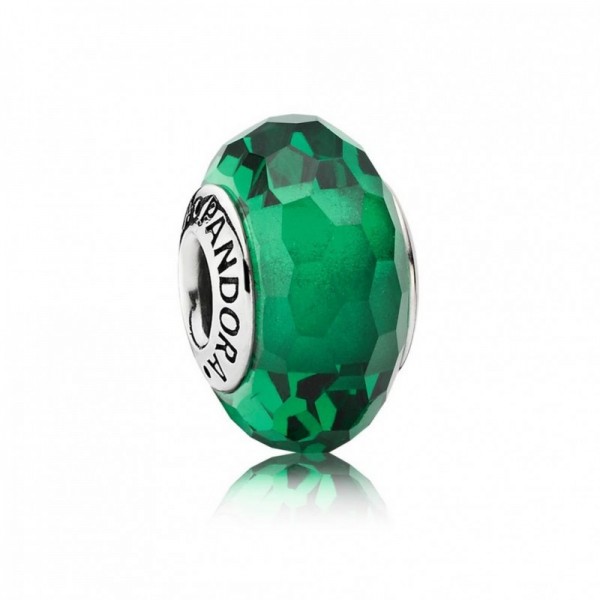 Pandora Charm-Fascinating Green-Murano Glass