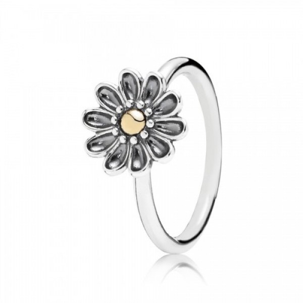 Pandora Ring-Daisy Floral-Gold