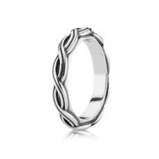 Pandora Silver Twist Ring 190872